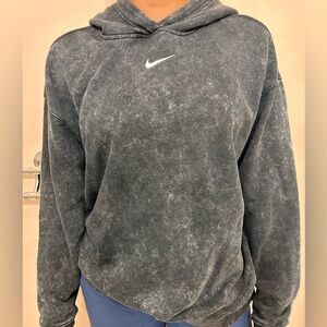 Acid wash sweater